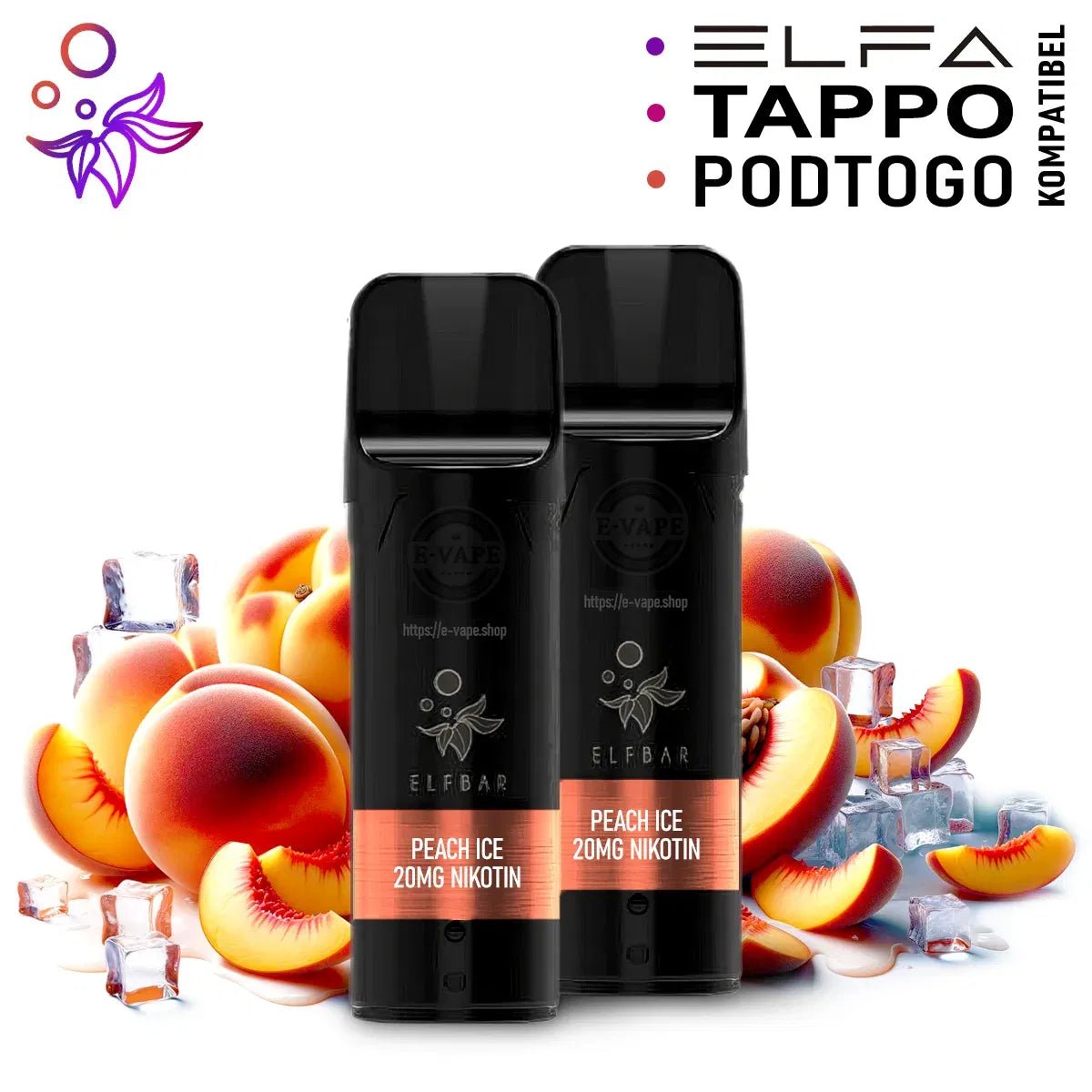 Elfbar Pods ELFA 20mg/ml Nikotin 2 Stk. - Vapechamp.de