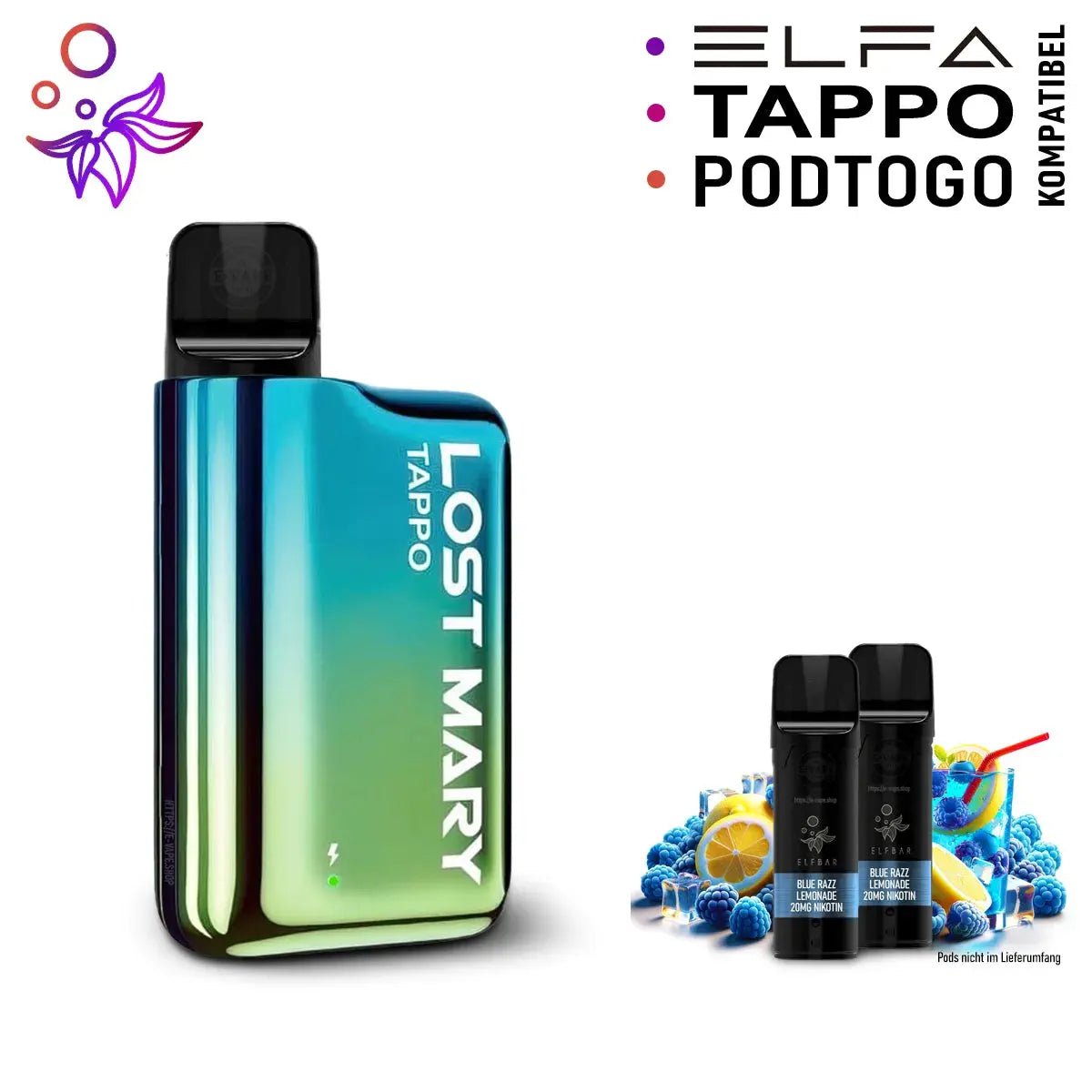Elfbar Tappo Akku 750 mAh - Vapechamp.de