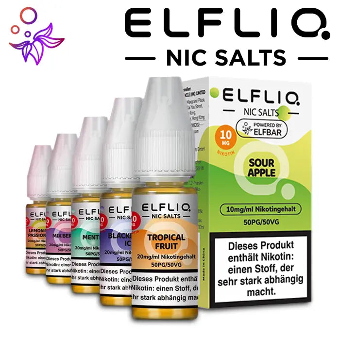 Elfbar Liquid ELFLIQ 10/20mg 10ml Vapechamp.de