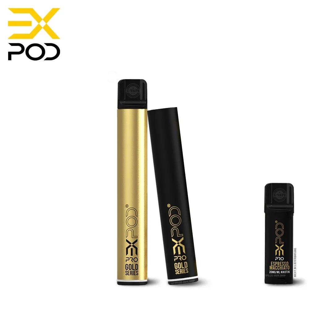 Expod Pro Akkus Gold Serie 400 mAh - Vapechamp.de