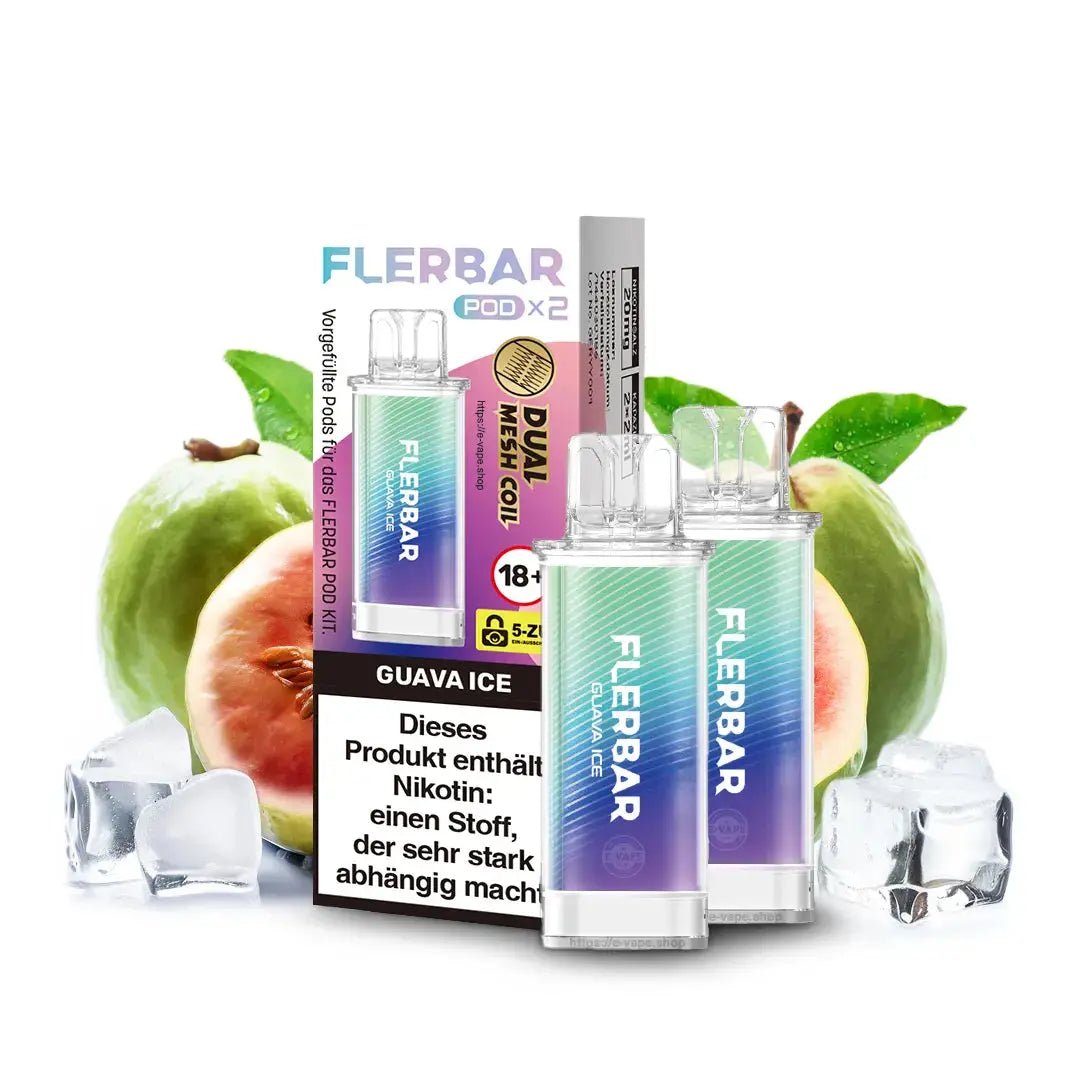 Flerbar 2x Pod Guava Ice 20mg/ml - Vapechamp.de