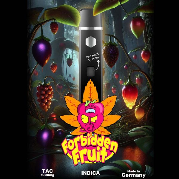 Happys Amsterdam TAC Vape - Forbidden Fruit 1ml Vapechamp.de