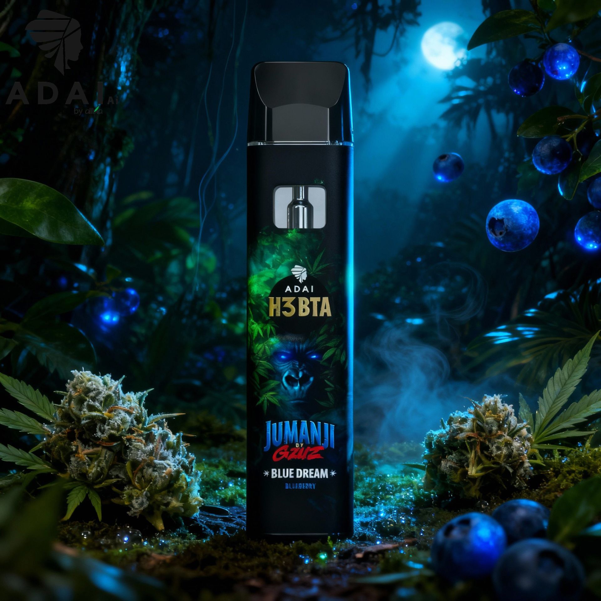 Jumanji H3BTA Vape - Blue Dream 1ml Vapechamp.de