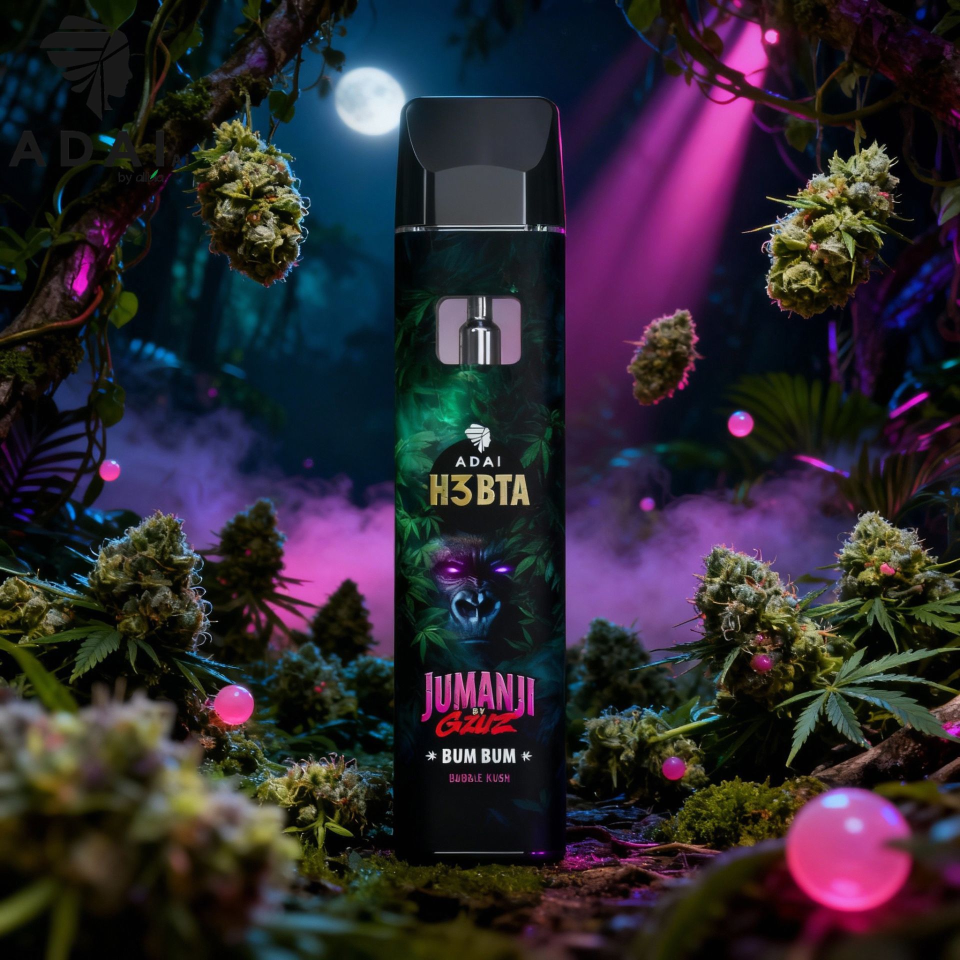 Jumanji H3BTA Vape - Bum Bum 1ml Vapechamp.de