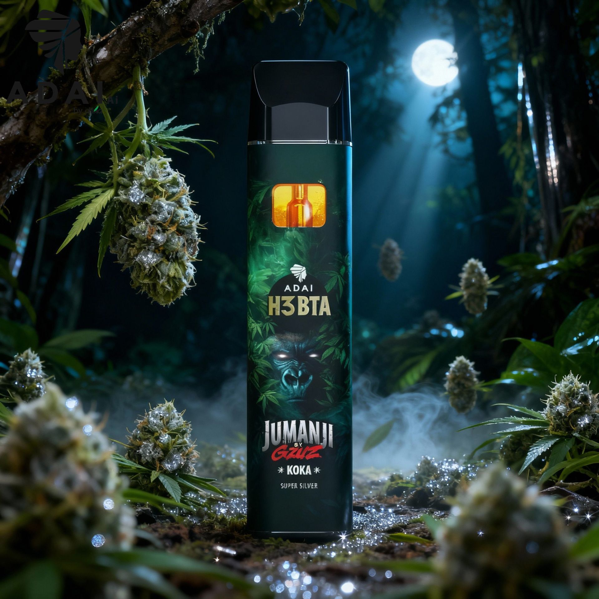 Jumanji H3BTA Vape - Koka 1ml Vapechamp.de