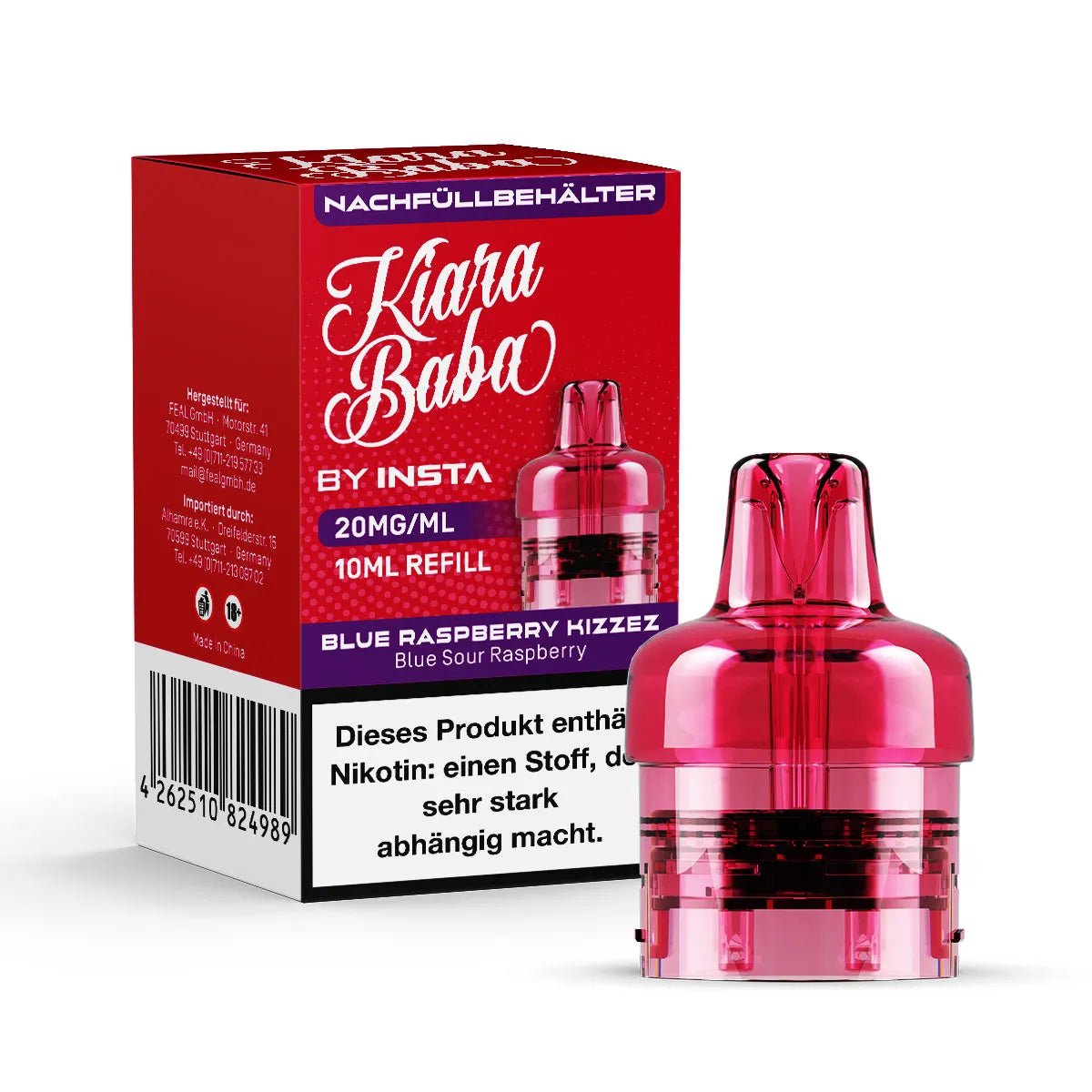 Kiara Baba Vape 10K Refill Container 10ml - Vapechamp.de