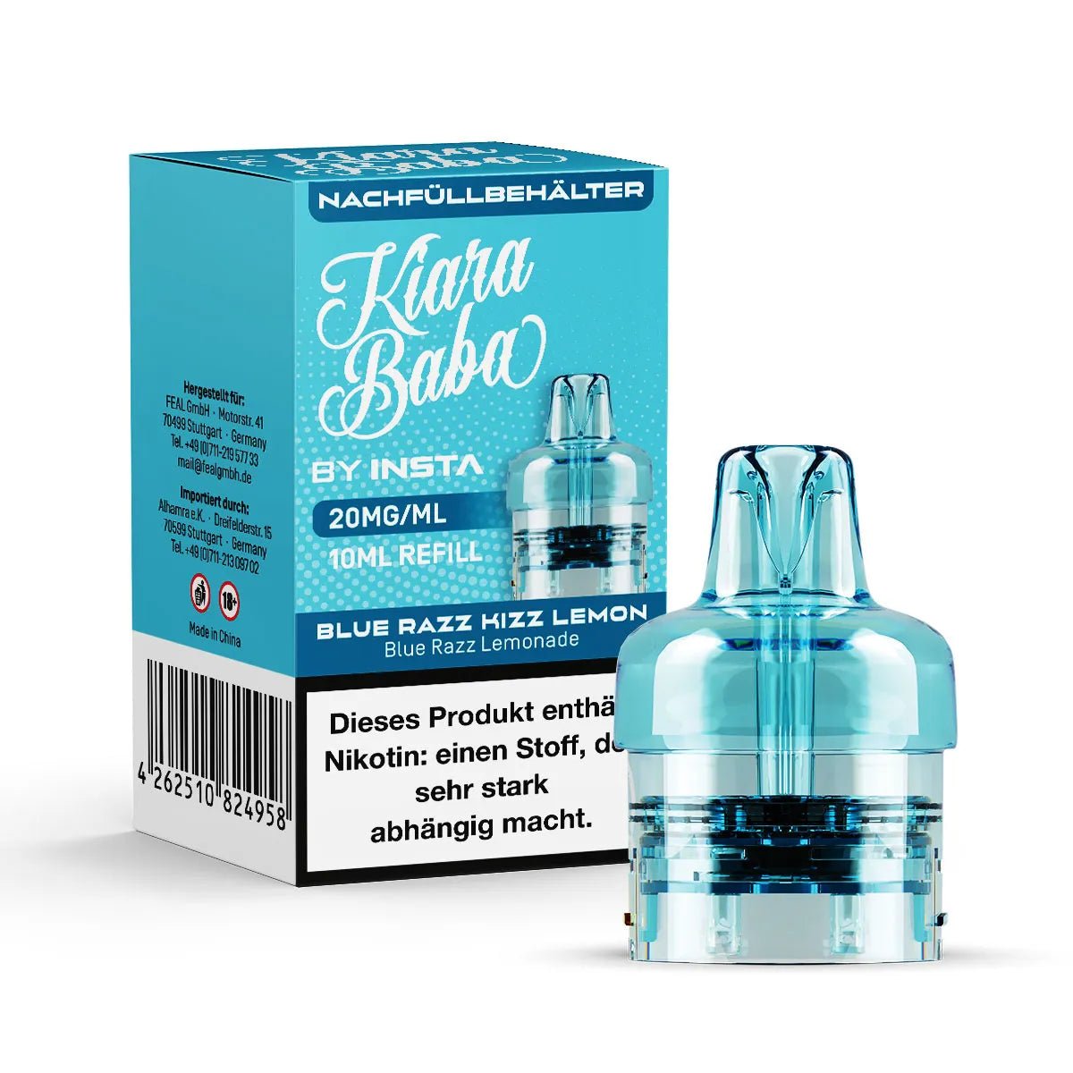 Kiara Baba Vape 10K Refill Container 10ml - Vapechamp.de
