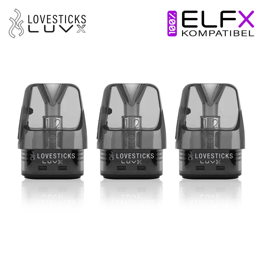 Lovesticks Elfbar Elfx Pods 0,6 / 0,8 Ohm - Vapechamp.de