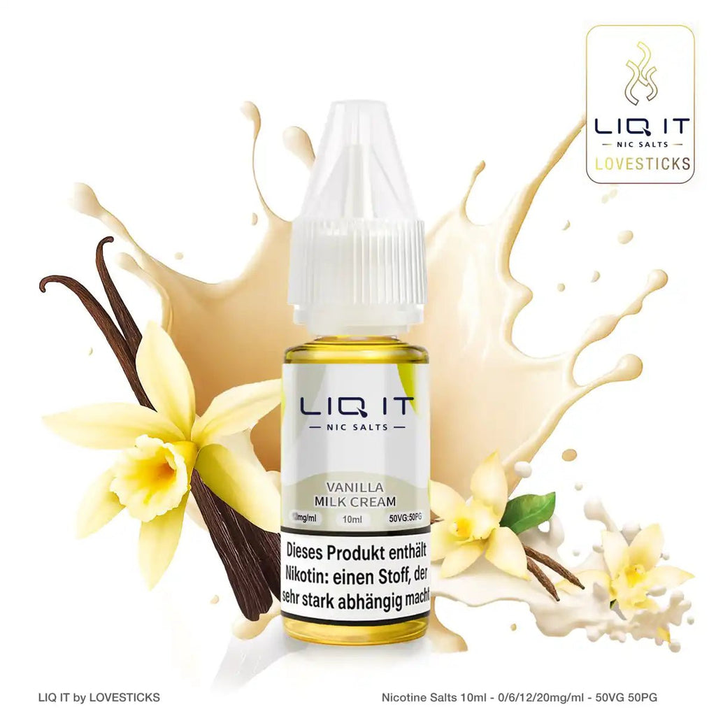 Lovesticks LiQ iT Liquid 0 mg/ml nikotinfrei ⓿ – Vanilla Milk