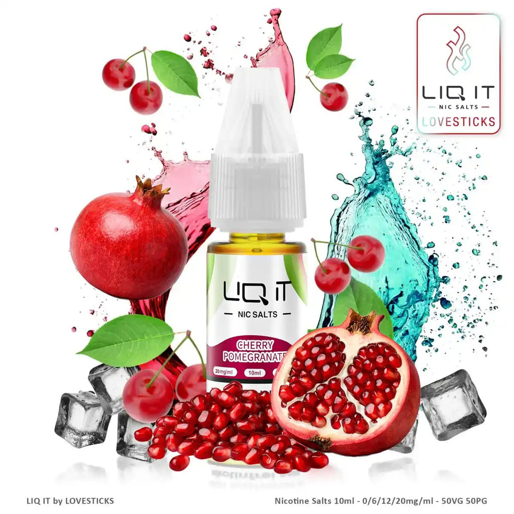 Lovesticks LiQ iT Liquid 0 mg/ml nikotinfrei ⓿ – Cherry Pomegranate