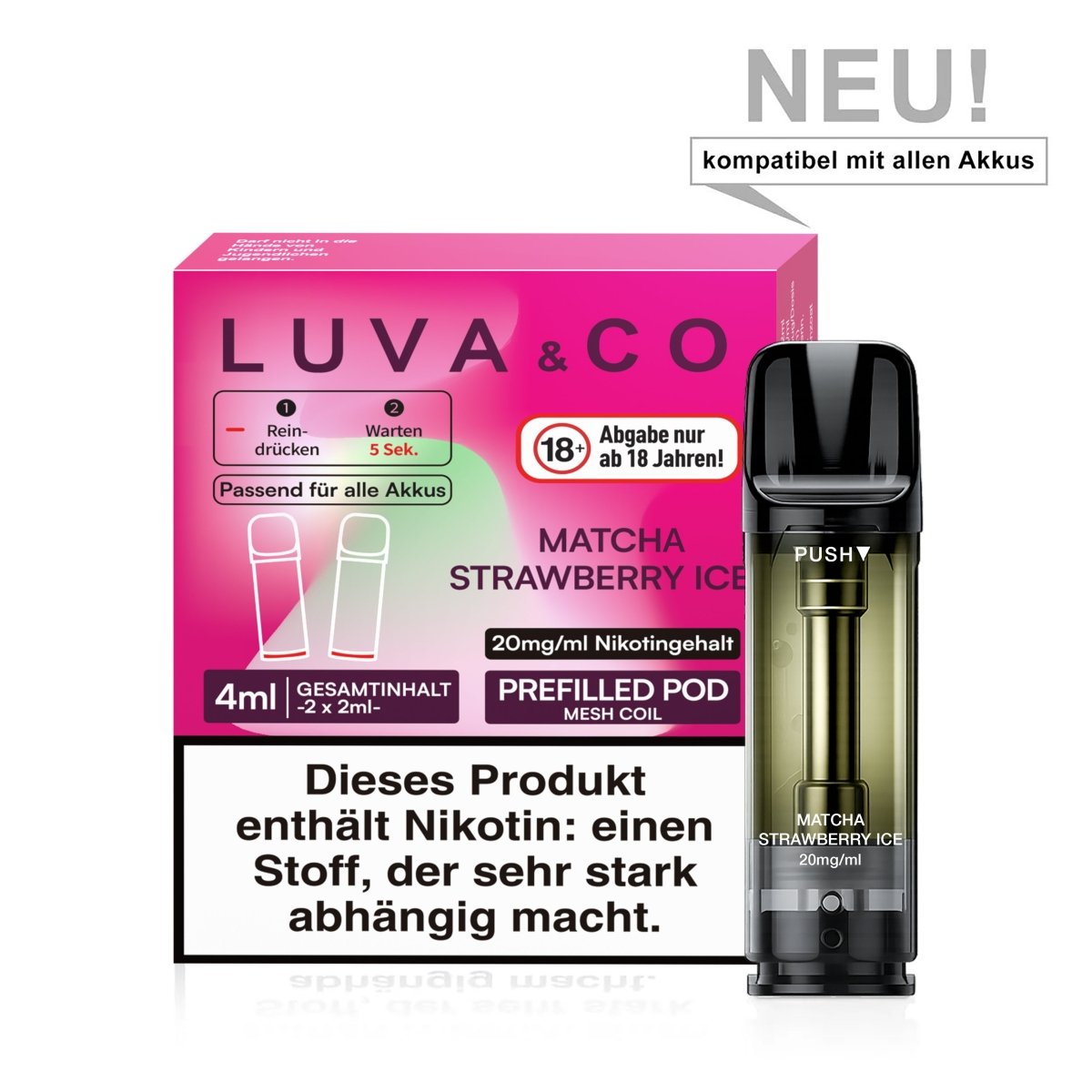 Luva & Co Pods 20Mg - Vapechamp.de