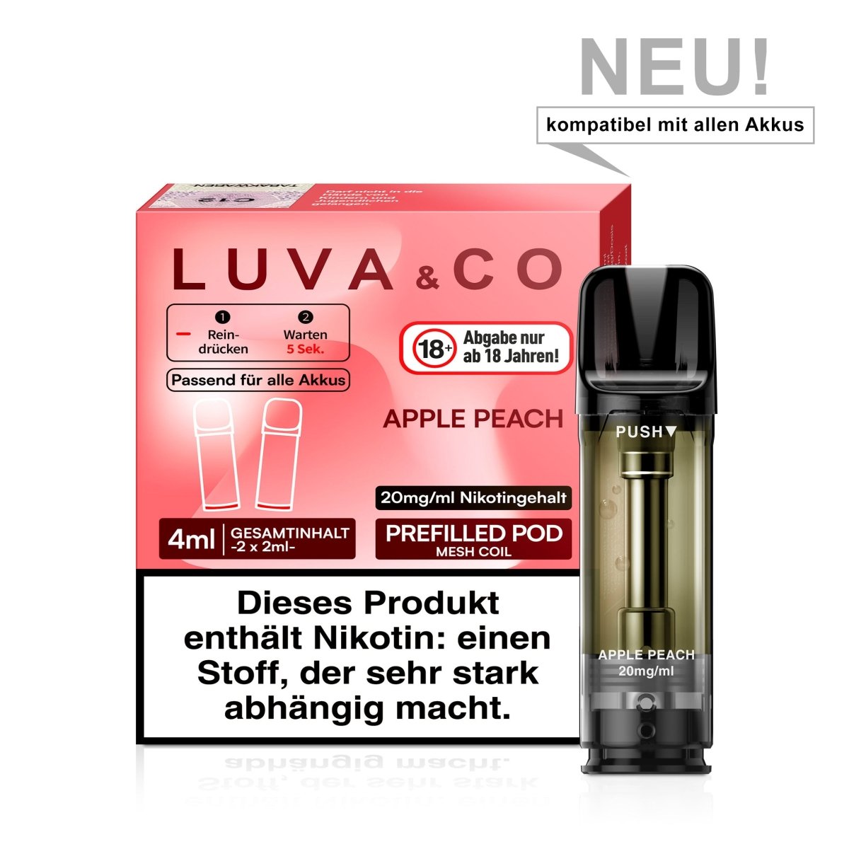 Luva & Co Pods 20Mg - Vapechamp.de