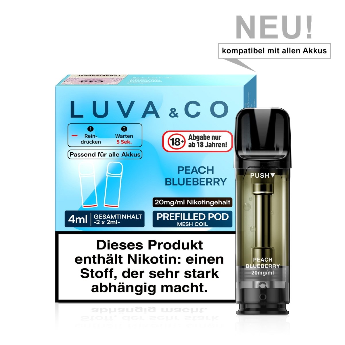 Luva & Co Pods 20Mg - Vapechamp.de