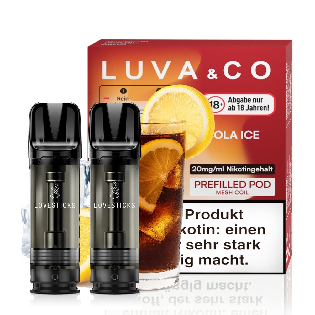 Luva & Co Pods 20mg/ml 2 Stk. - Vapechamp.de