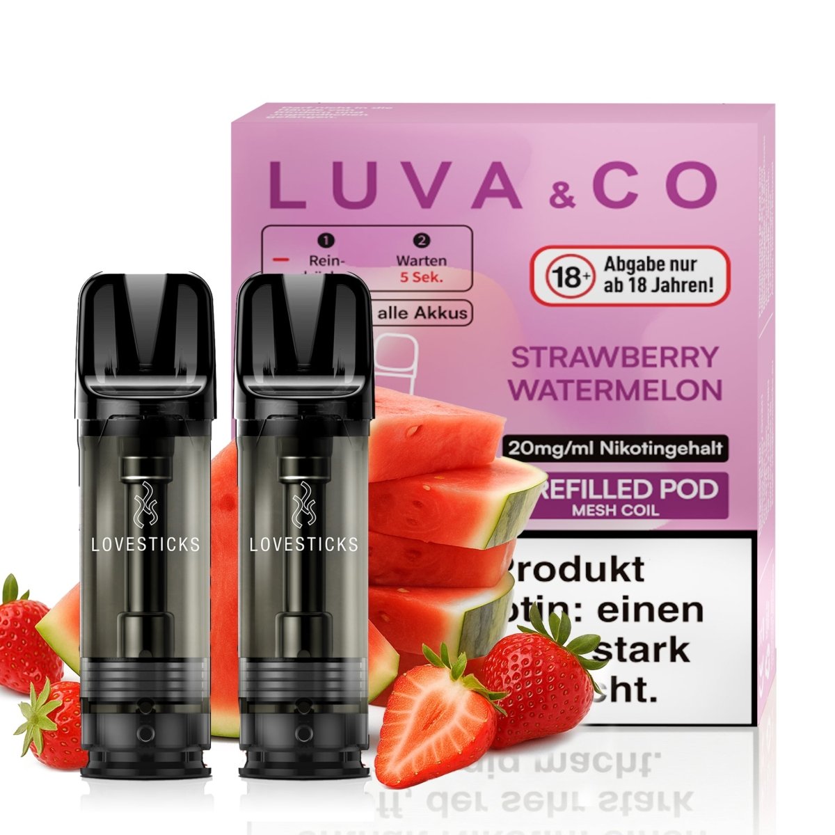 Luva & Co Pods 20mg/ml 2 Stk. - Vapechamp.de