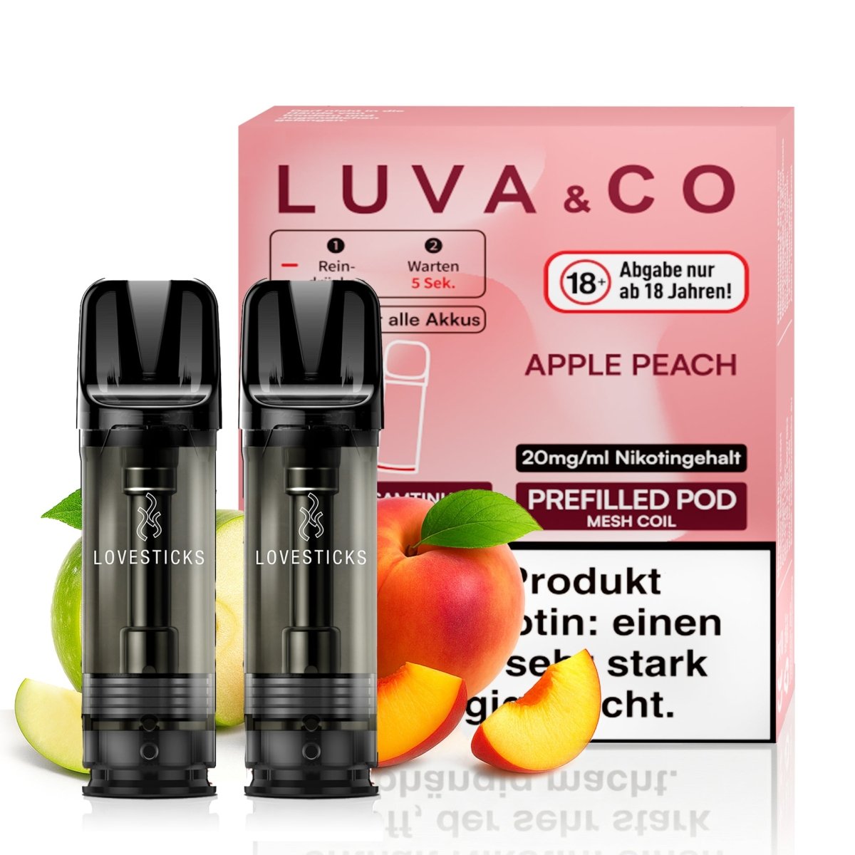 Luva & Co Pods 20mg/ml 2 Stk. - Vapechamp.de