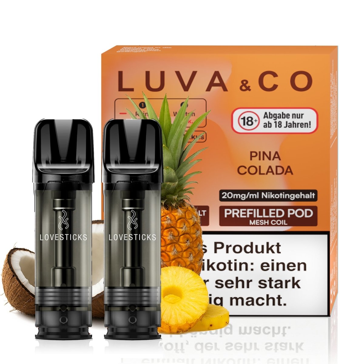 Luva & Co Pods 20mg/ml 2 Stk. - Vapechamp.de