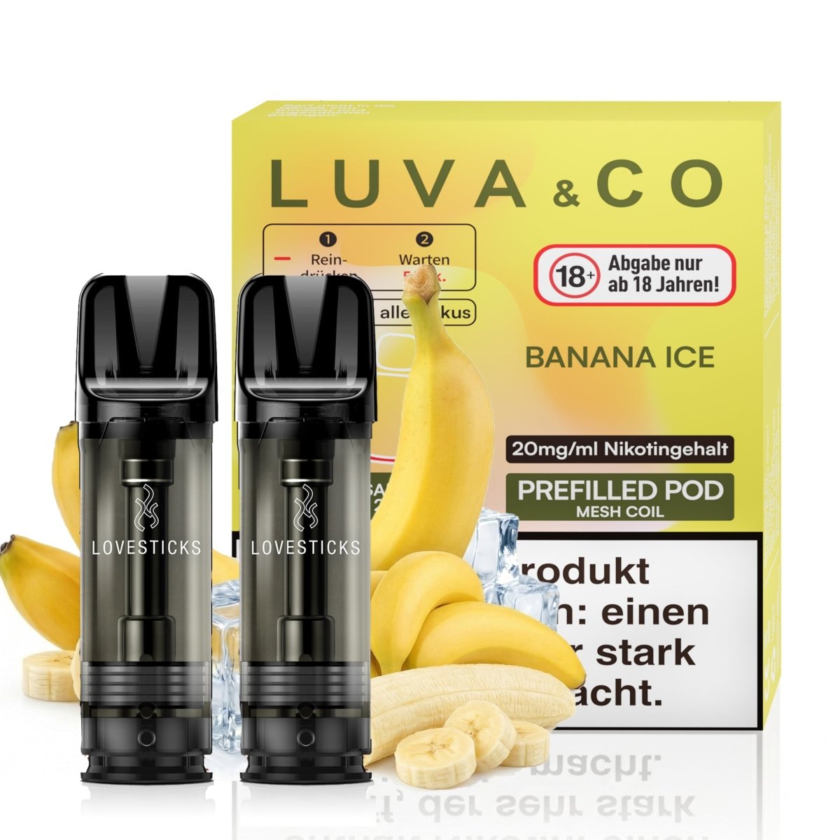 Luva & Co Pods 20mg/ml 2 Stk. - Vapechamp.de