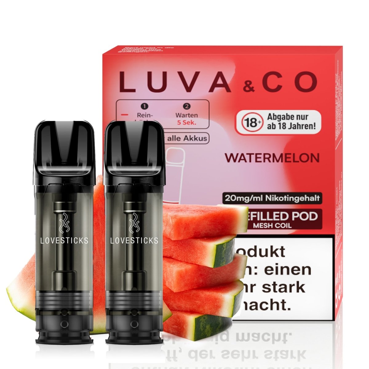 Luva & Co Pods 20mg/ml 2 Stk. - Vapechamp.de