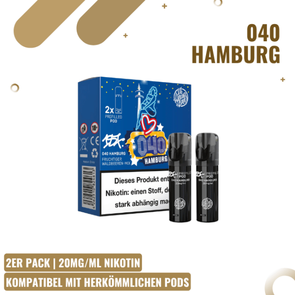 187 Strassenbande Pods 040 Hamburg 20mg – ELFA kompatibel