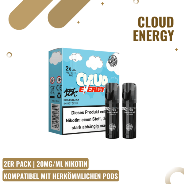 187 Strassenbande Pods Cloud Energy 20mg – ELFA kompatibel