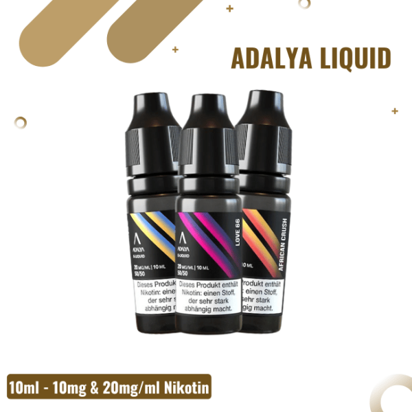 Adalya Liquid 10ml Nikotinsalz 50/50 – alle Sorten