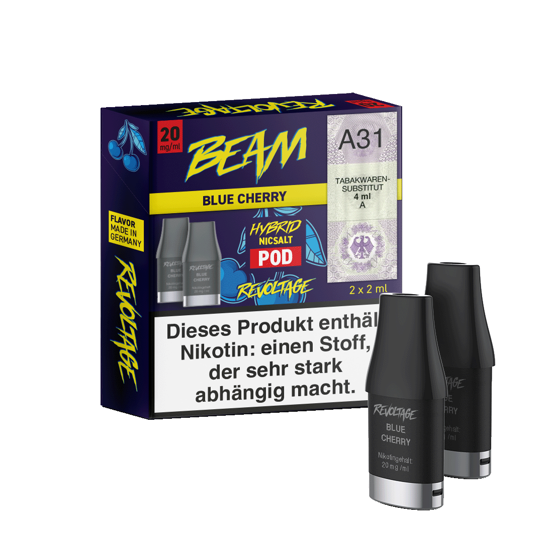 Revoltage BEAM Pods Blue Cherry