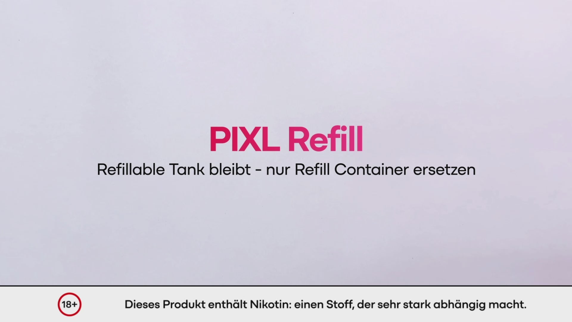 PIXL Max 20K – Leerpods (Ersatztank zum Nachfüllen | 10 ml)