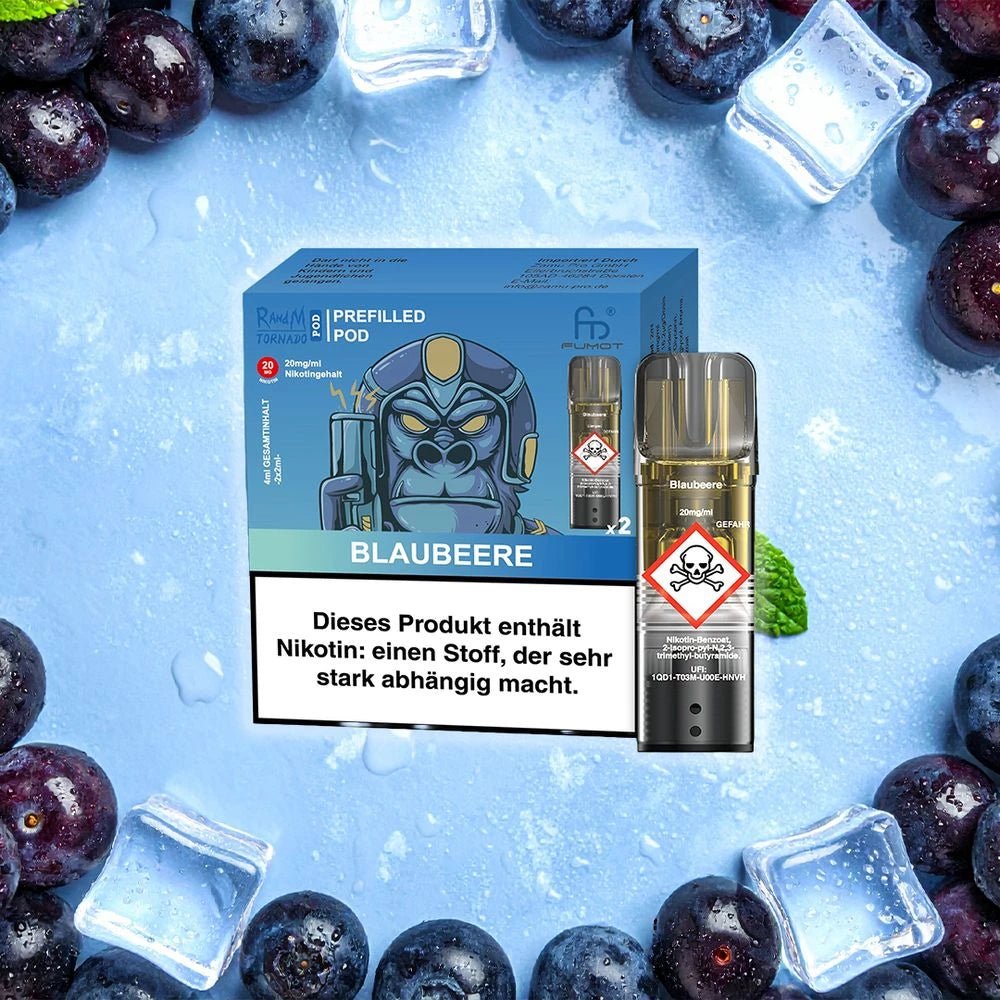 RandM Tornardo - Prefilled Pod - 20 mg/ml Nikotin - Vapechamp.de