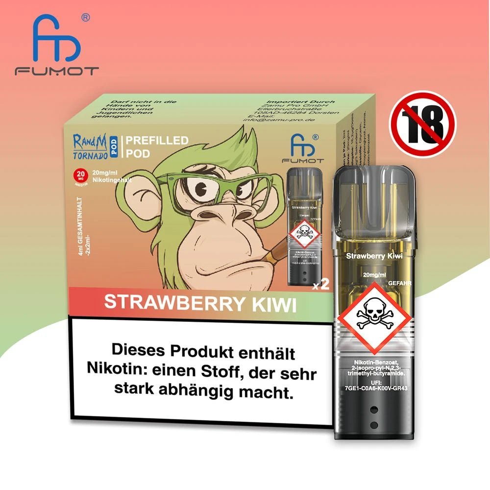 RandM Tornardo - Prefilled Pod - 20 mg/ml Nikotin - Vapechamp.de