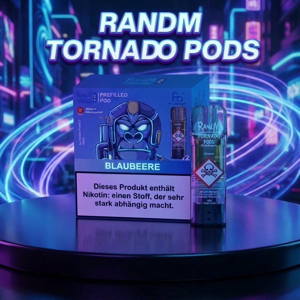 RandM Tornardo - Prefilled Pod - 20 mg/ml Nikotin - Vapechamp.de