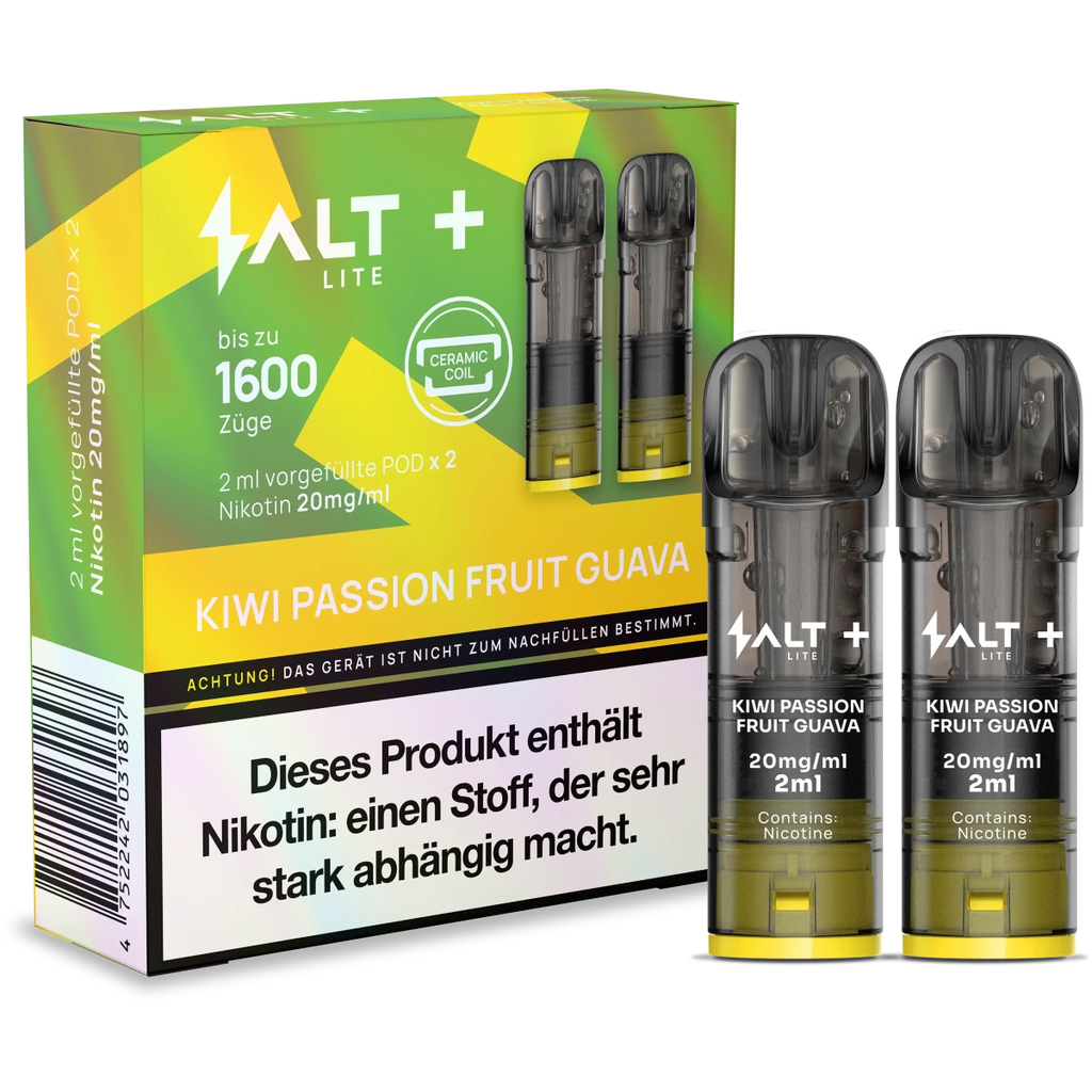 Salt+ Lite Pods – 20 mg/ml Nikotin - Vapechamp.de