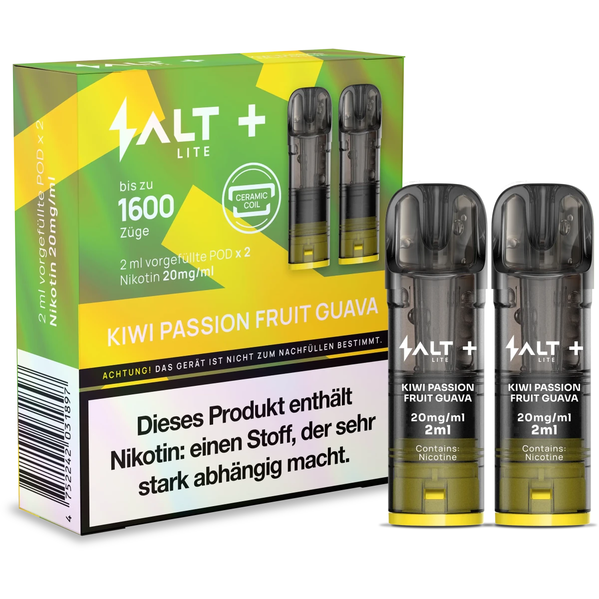 Salt+ Lite Pods – 20 mg/ml Nikotin - Vapechamp.de