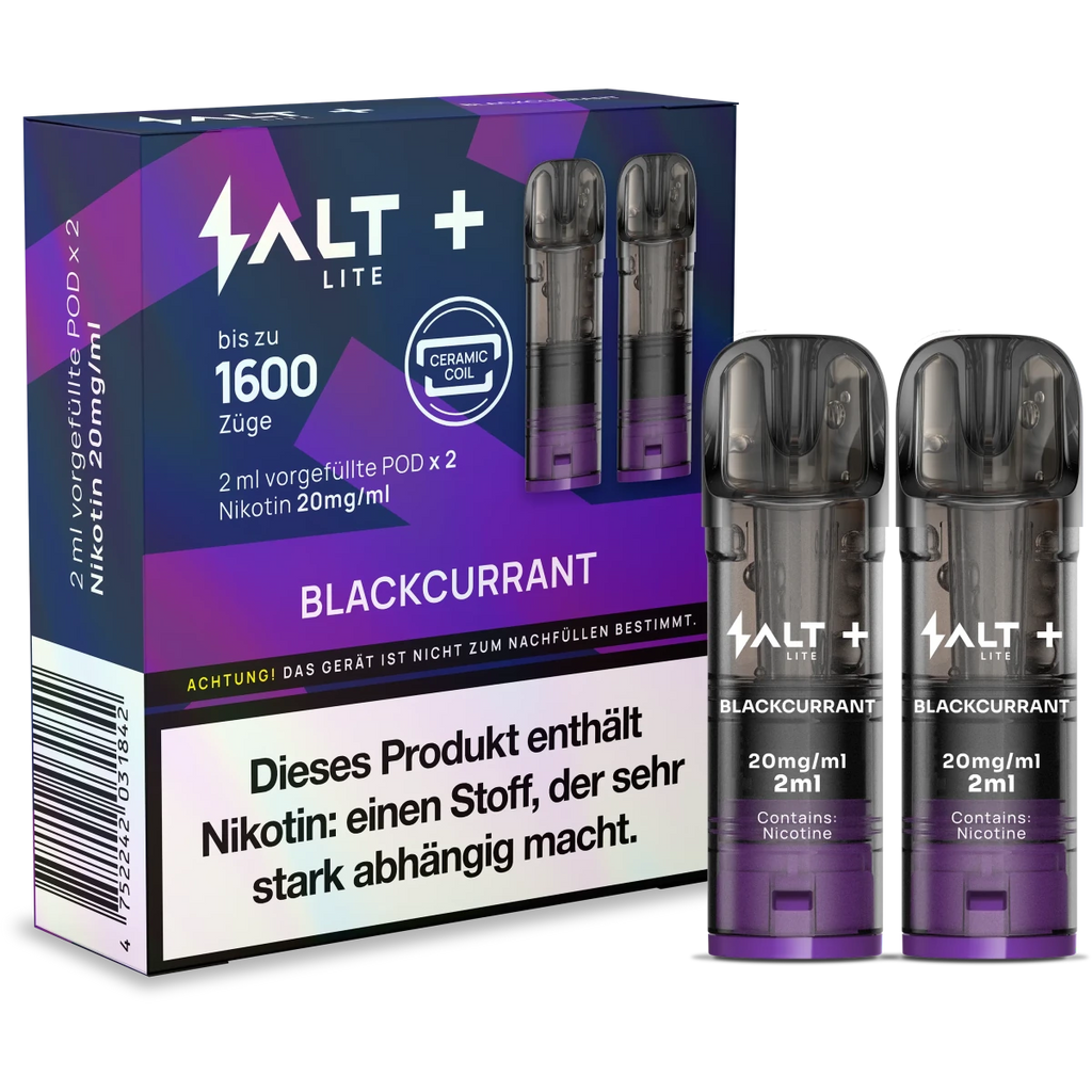 Salt+ Lite Pods – 20 mg/ml Nikotin - Vapechamp.de