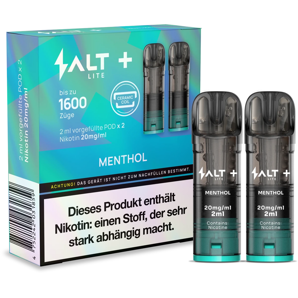 Salt+ Lite Pods – 20 mg/ml Nikotin - Vapechamp.de