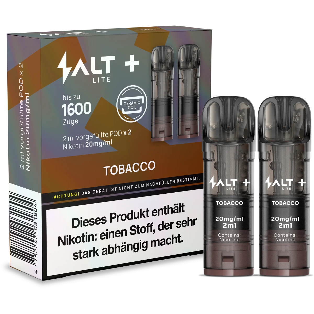 Salt+ Lite Pods – 20 mg/ml Nikotin - Vapechamp.de