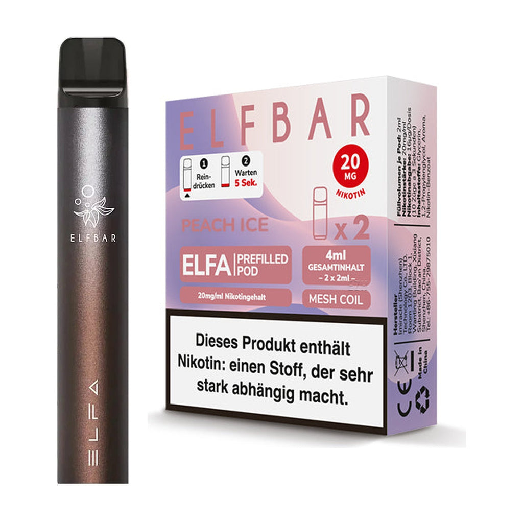 ELFA Set: Akkuträger mit Peach Ice