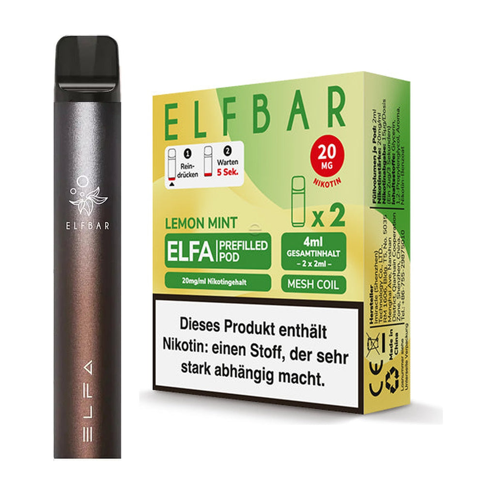 ELFA Set: Akkuträger mit Lemon Mint