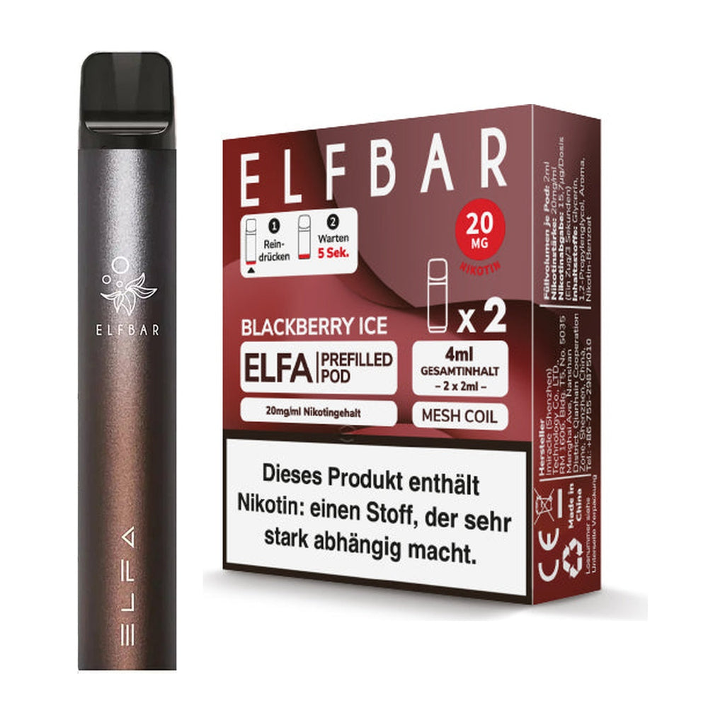 ELFA Set: Akkuträger mit Blackberry Ice