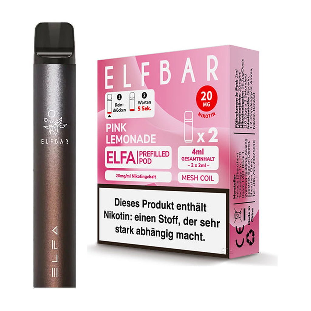 ELFA Set: Akkuträger mit Pink Lemonade