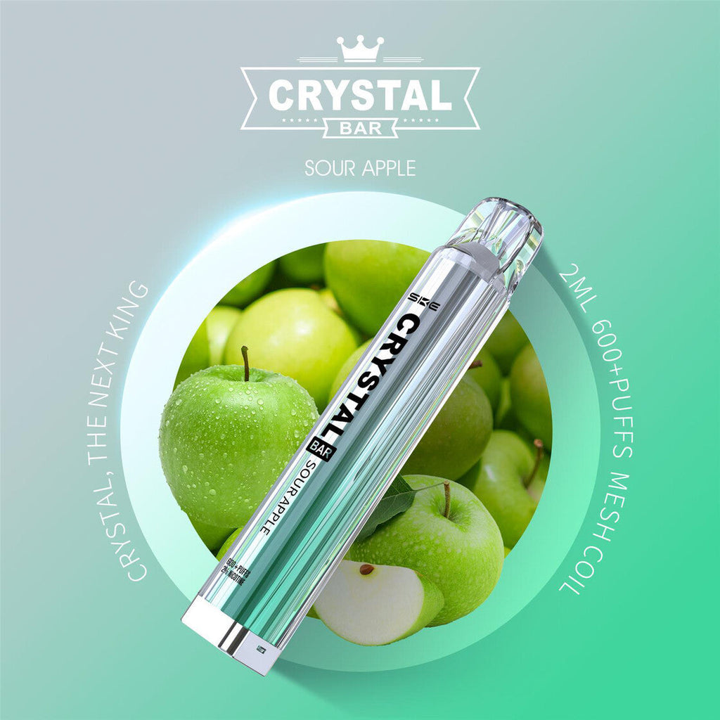 Crystal Bar Sour Apple SKE Crystal