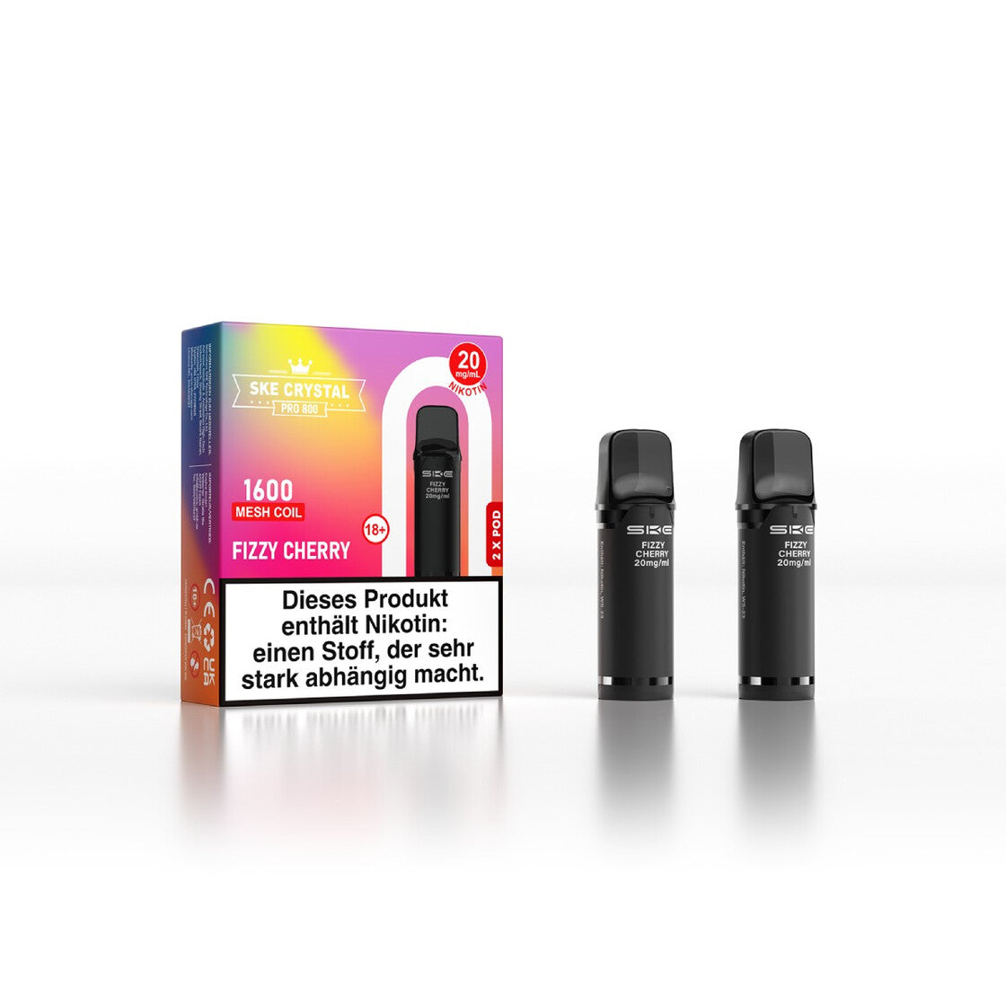 SKE Crystal Pro 800 Pod - Alle Sorten Vapechamp.de