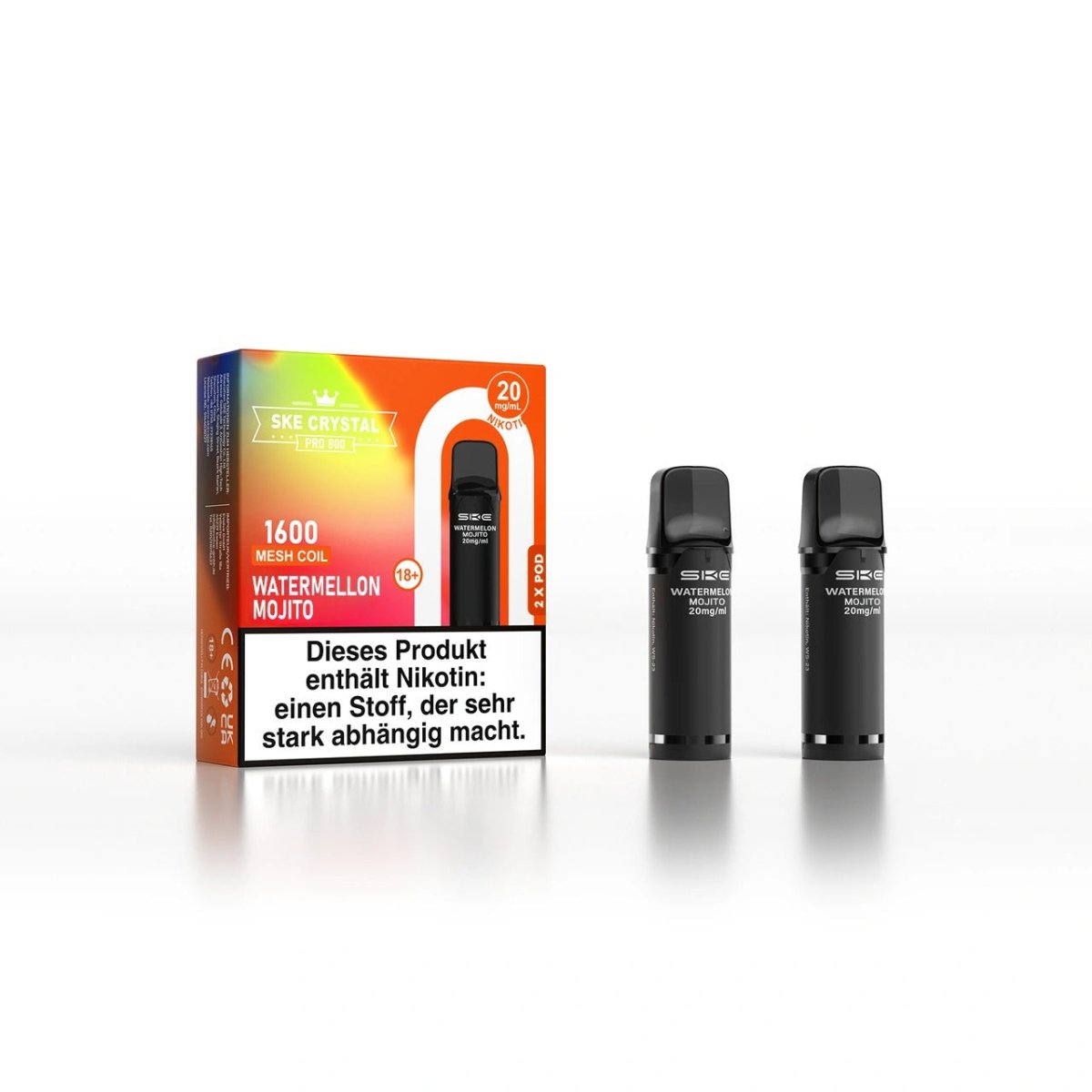 SKE Crystal Pro 800 Pods - Vapechamp.de