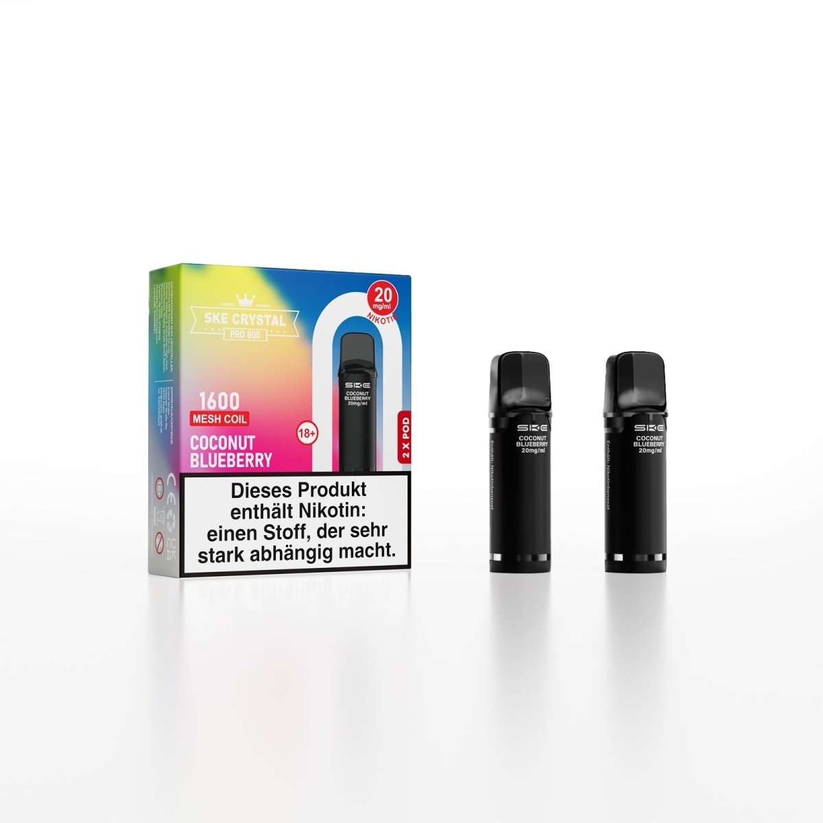SKE Crystal Pro 800 Pods - Vapechamp.de