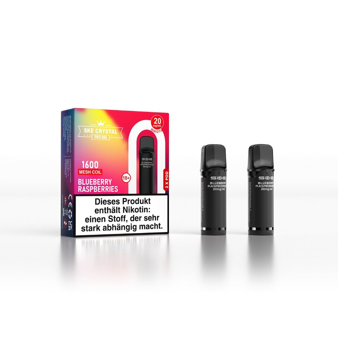 SKE Crystal Pro 800 Pods - Vapechamp.de
