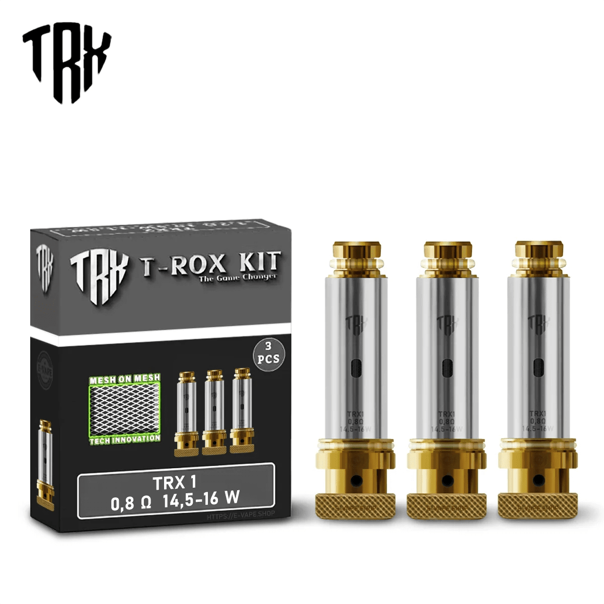T - ROX TRX Ersatzcoils 0.8/1.2 Ω - Vapechamp.de