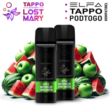 Elfbar Pods Apple Watermelon 20mg Ⓣ TAPPO für ELFA