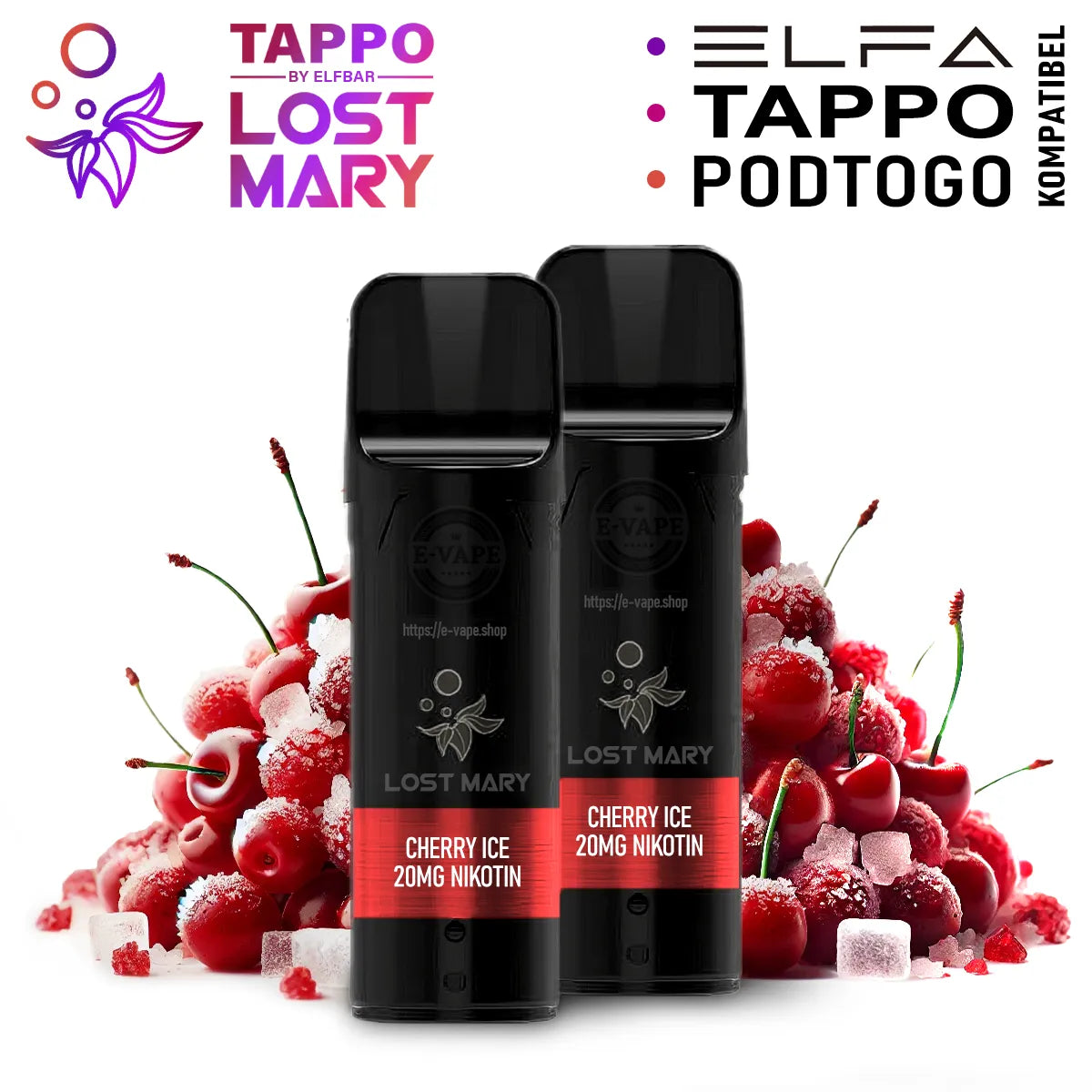 ELFA TAPPO Pods Cherry Ice