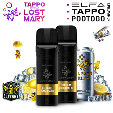 Elfbar Pods Marystorm 20mg Ⓣ TAPPO für ELFA