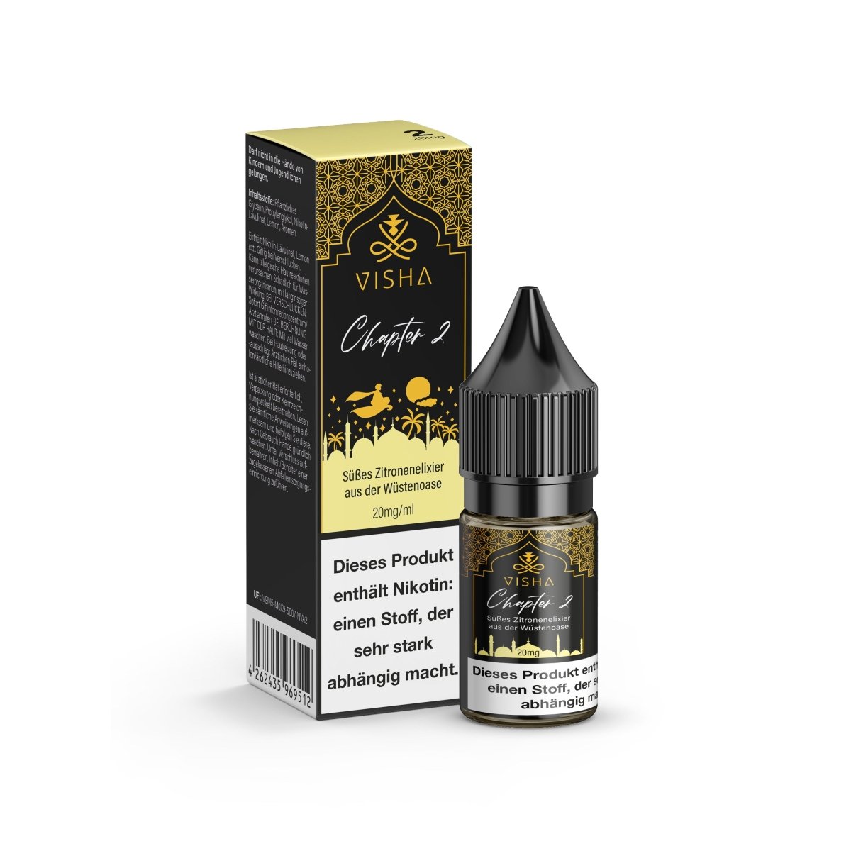 VISHA Nikotinsalz - 10ml Liquid 20mg - Vapechamp.de